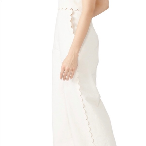 rebecca taylor white jumpsuit